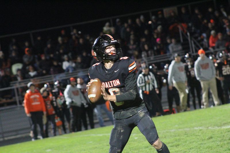 Dalton quarterback Carter Hignight.
