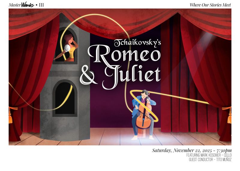 The Canton Symphony Orchestra will present "Romeo and Juliet" at 7:30 p.m. Nov. 22 at Umstattd Hall.