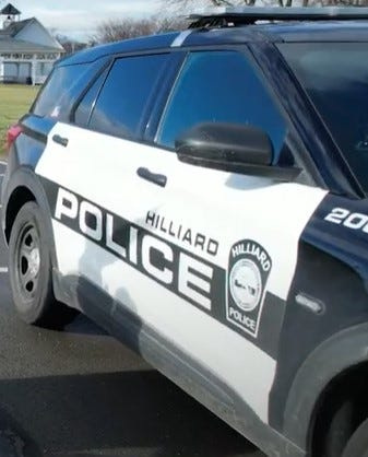 Hilliard police cruiser