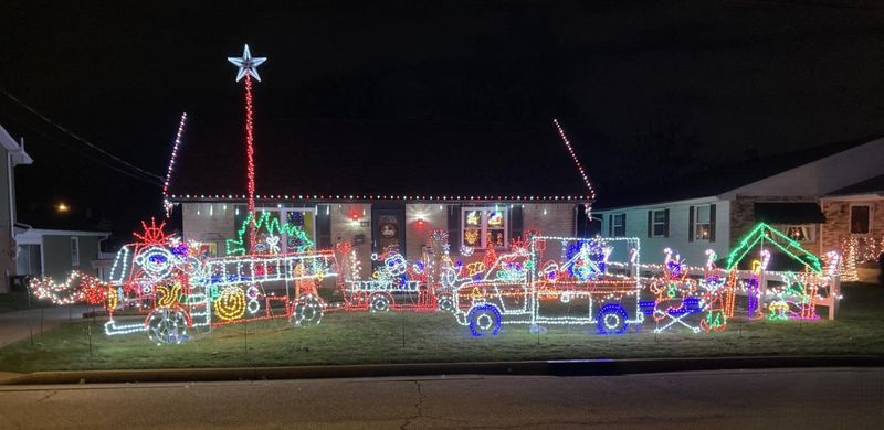 Christmas on Browning at 442 Browning St. NW in North Canton has a public safety theme with nightly shows through Dec. 25, 2025.