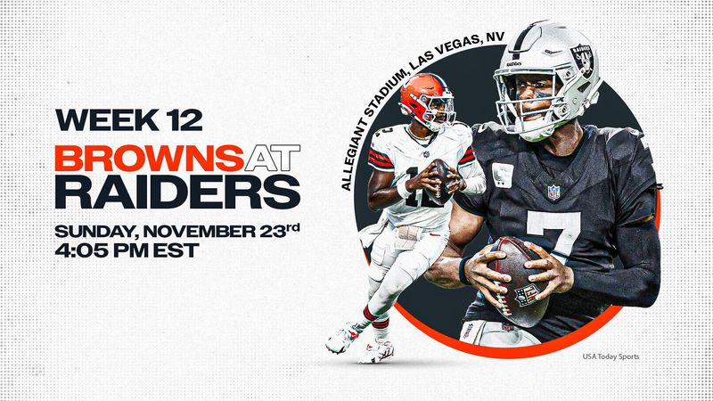 Browns vs. Raiders live updates: Shedeur Sanders first start