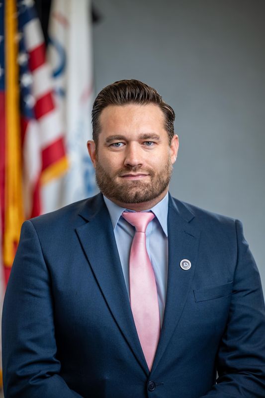 Former Delaware City Council member Cory Hoffman