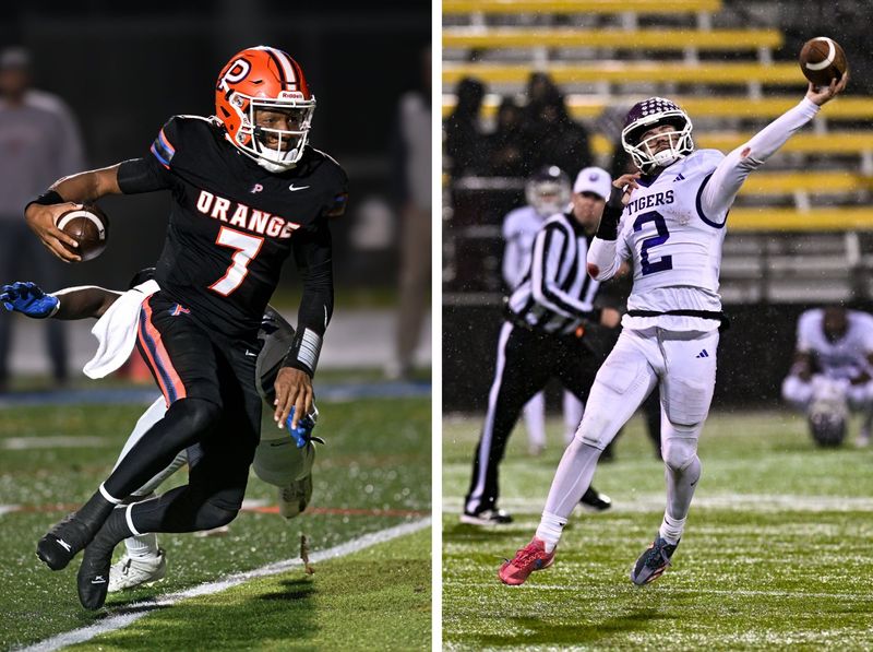 Olentangy Orange's Levi Davis and Pickerington Central's Rocco Williams, both senior quarterbacks, are finalists for the 2025 Ohio Mr. Football award.