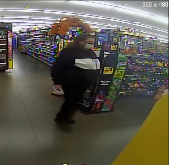 Streetsboro police are trying to identify this woman, who pepper-sprayed a Dollar General cashier during a Nov. 25 robbery.