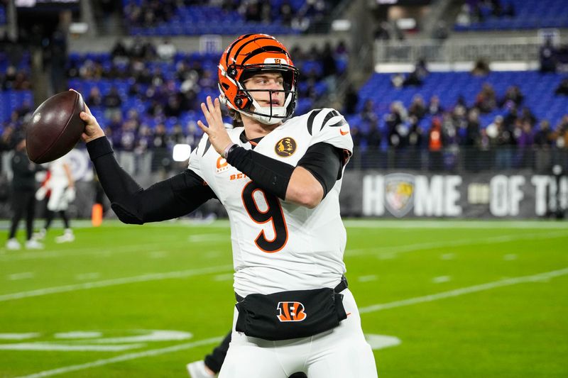 Joe Burrow and the Bengals avoided a primetime game in Baltimore this season.