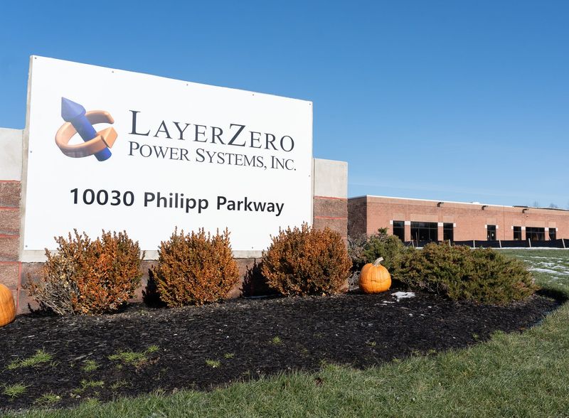 LayerZero Power Systems and expansion site in Streetsboro on Dec. 18, 2025.