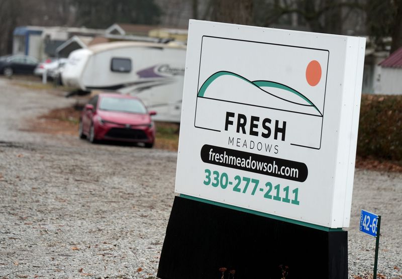 Some residents at Fresh Meadows Mobile Home Park in Perry Township were without running water for two weeks due to issues with the park's well system. Tuesday, Dec. 23, 2025.