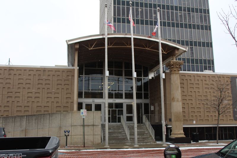 Outside Canton City Hall on Dec. 30, 2025.