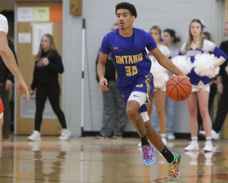 Ontario's Trindon Flenoury helped the Warriors beat Ashland 65-60 on Saturday night with 20 points.