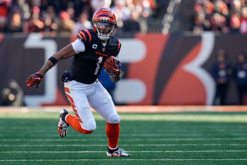 Ja'Marr Chase finished this season with 125 receptions, 1,412 receiving yards and eight touchdowns, earning All-Pro honors for a second straight year.