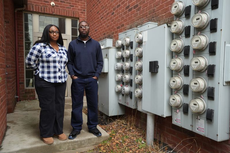 Andrea Feagin and Daquan Curry are Columbus residents who claim they are being charged exorbitant electricity bills because of a practice called submetering.