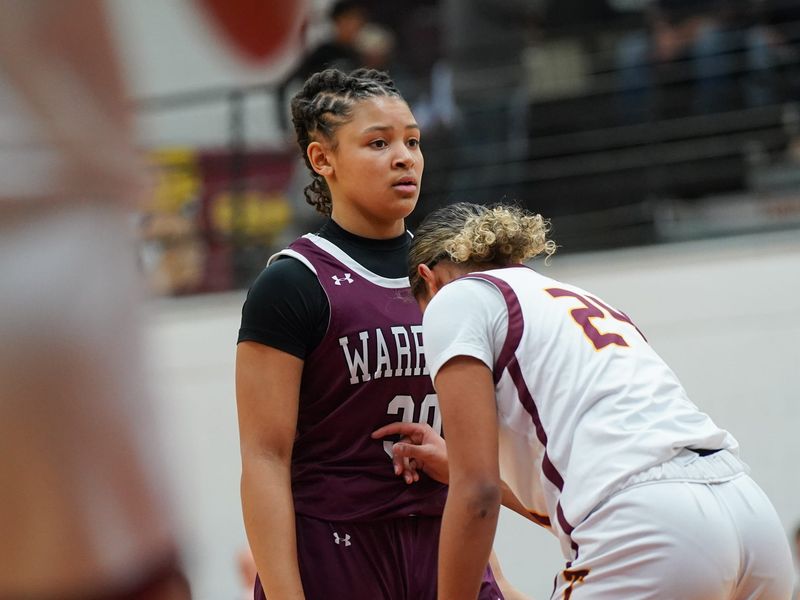 Lebanon freshman Khalia Thompson (30) already owns the school's single-game scoring record with 42 points against Anderson on Jan. 15.