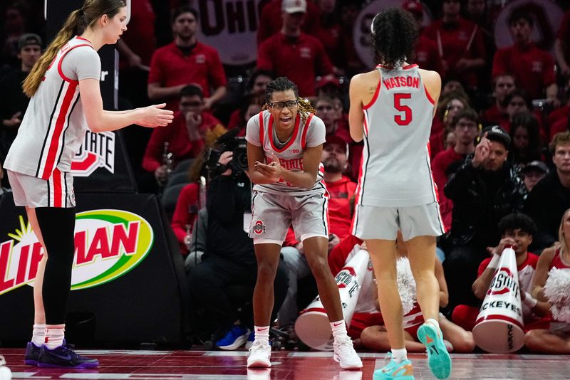 Ohio State guard Jaloni Cambridge is averaging 22.5 points per game.