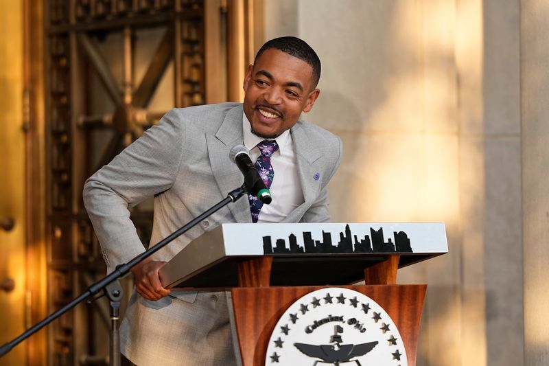 Columbus City Council President Shannon Hardin, seen here in a file photo, held his second fundraiser on Martha's Vineyard on Aug. 12.