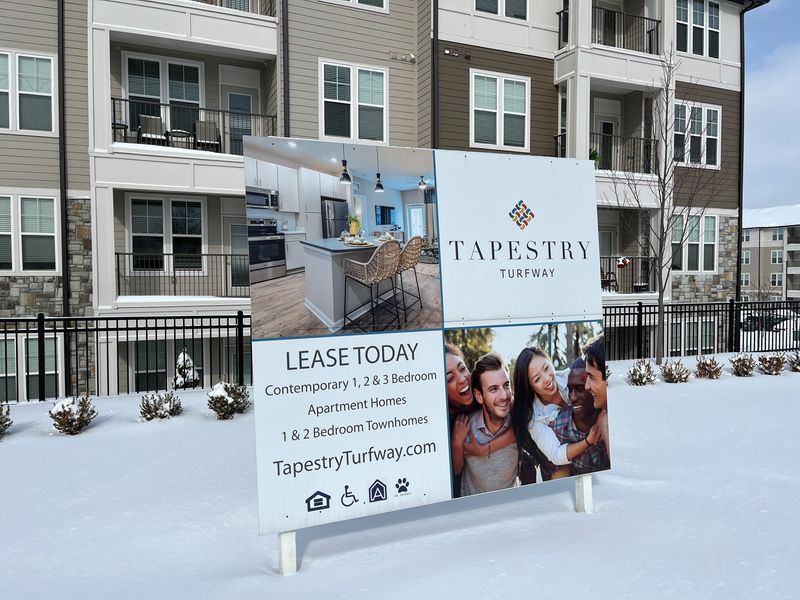 The Tapestry Turfway apartments in Florence, Kentucky, were offering a one-month free move-in special for a limited time in January, reflecting a seasonal softness in rents and concessions offered by landlords in the winter months.