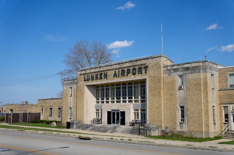 The Lunken Airport terminal closed in 2022 to prepare for a now-underway renovation into hotel/restaurant space.