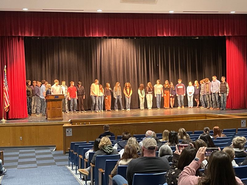 On Feb. 9 Northwestern FFA hosted its annual Greenhand and Chapter Degree Ceremony.