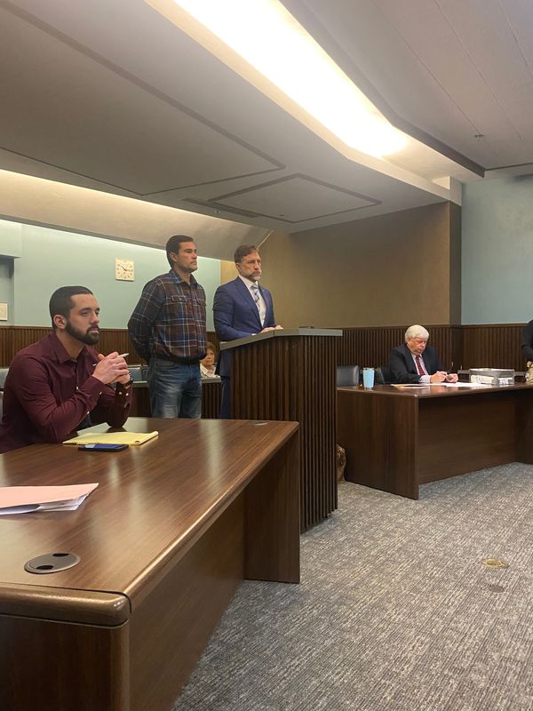 Butler Mayor Wesley Dingus, 48, Thursday was arraigned in Mansfield Municipal Court on two voyeurism charges involving a minor girl who lives at his house.