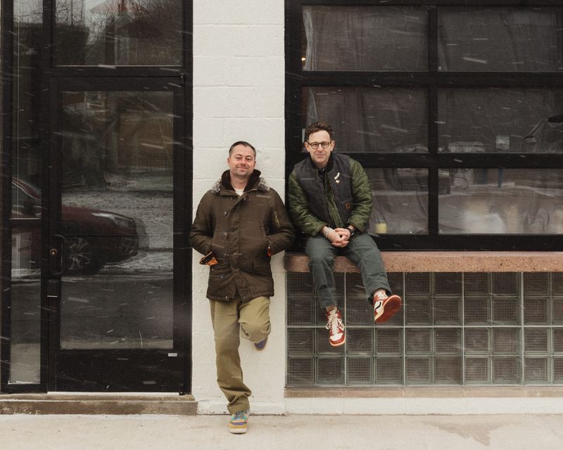 Andrew Watts and Akron native Vinnie Cimino are owners of the new restaurant Rosy in the Hingetown area of Cleveland's Ohio City.