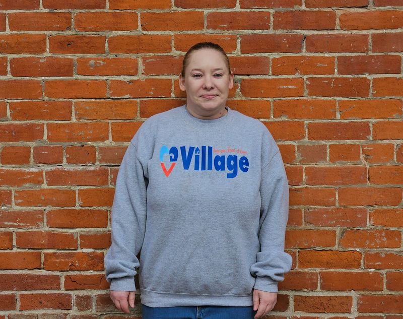 Leah Litteral was recognized by Village Caregiving for outstanding work as a caregiver.