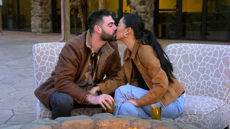 Mike Gibney and Emma Betsinger on Season 10, Episode 11, of "Love is Blind."