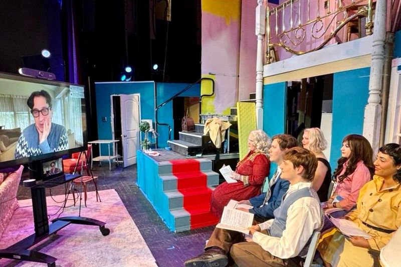 OHIO Lancaster Theatre students had the opportunity to meet virtually with Stan Zimmerman.