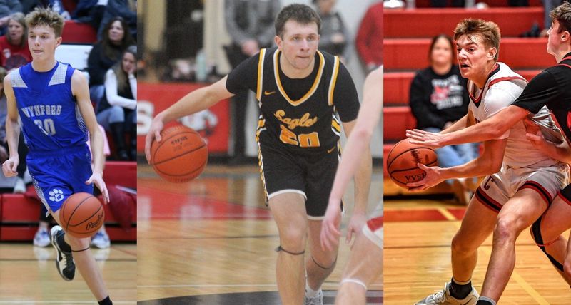 Wynford's Drew Stanek, Colonel Crawford's Brayden Holt and Crestview's Karter Goon have their teams looking toward district championship glory.