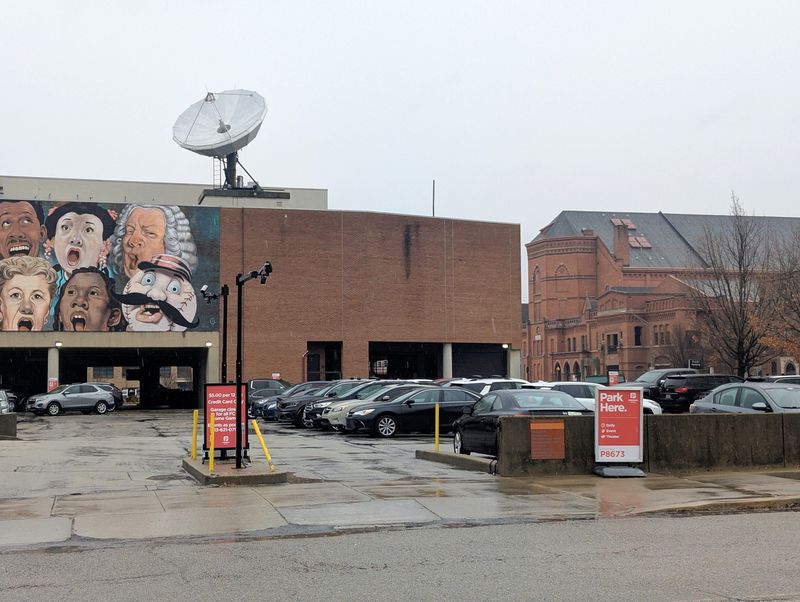 The Town Center Garage in Cincinnati's West End is a decrepit city-owned asset that's at the center of a 2025 public engagement study to redevelop it.