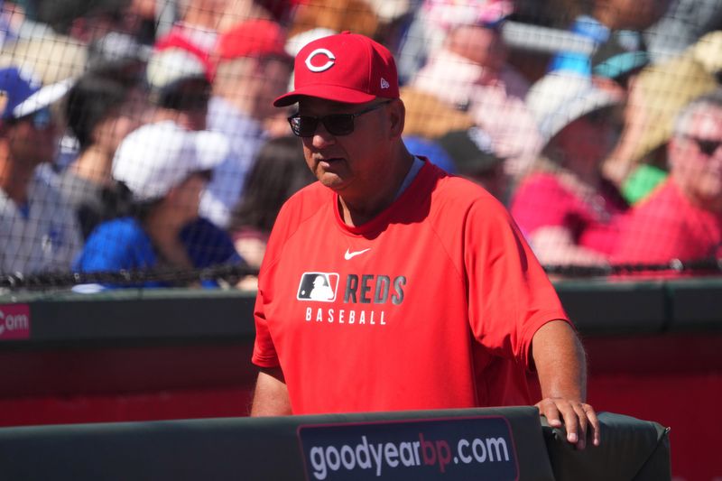 Manager Terry Francona and the Reds personnel department have the roster down to 32 players with the moves they made March 16. The active roster must be down to 26 players for Opening Day March 26.