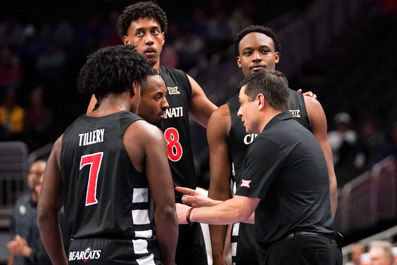 Head coach Wes Miller and the Bearcats gave up a 12-point second-half lead and eventually lost to the Knights 66-65 in overtime.