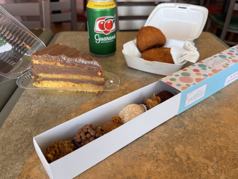 Assorted sweets and savories from Sweetness Brazilian Bakery, in Loveland.