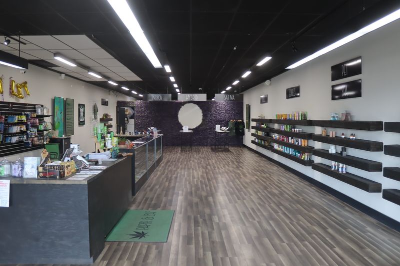 Paper & Leaf's Kent location, photographed in March, prior to its closure stemming from the passage of Ohio Senate Bill 56.