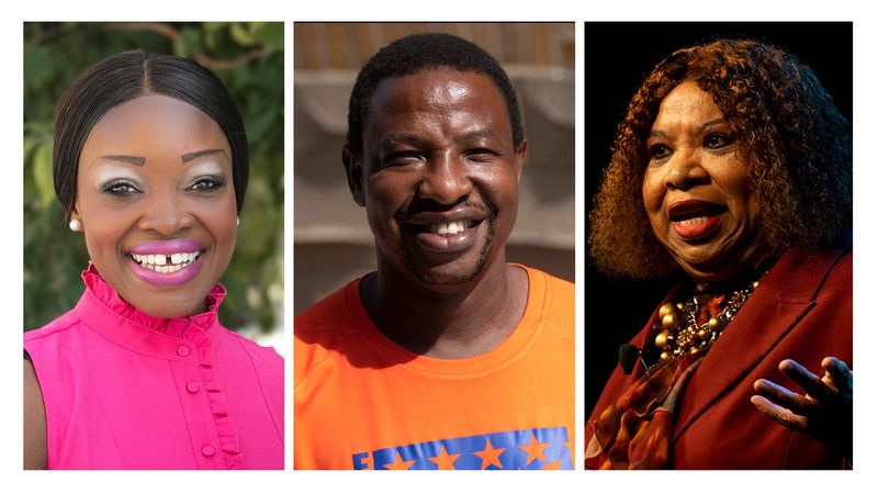 Hamilton County Commission candidates Meeka Owens, (photo provided by Meeka Owens) Herman Najoli (Hannah Ruhoff/THE ENQUIRER) and Stephanie Summerow Dumas (Albert Cesare/THE ENQUIRER)