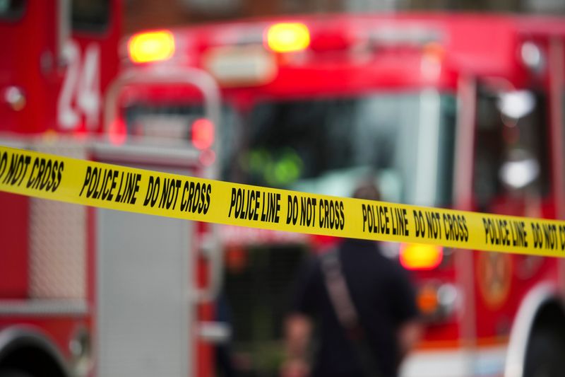 Firefighters respond to a fire at Broadmeadows Plaza Apartments on March 20, 2026.