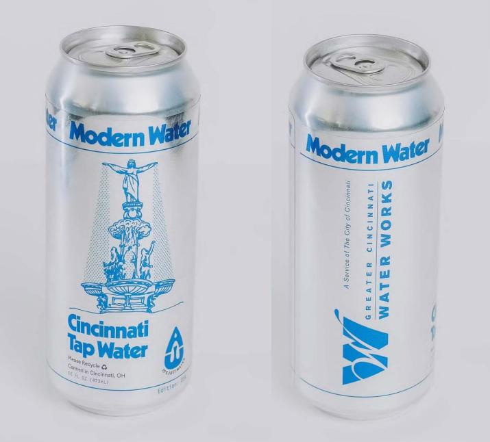 Cincinnati's tap water will be canned by Modern Water at the Urban Artifact brewery.
