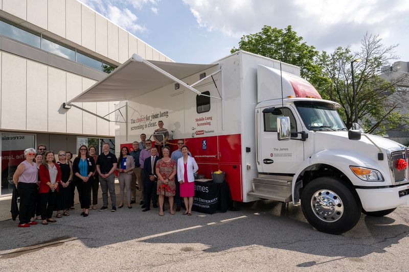 The Ohio State University Comprehensive Cancer Center – Arthur G. James Cancer Hospital and Richard J. Solove Research Institute launched the state’s first mobile lung cancer screening unit in July 2025.
