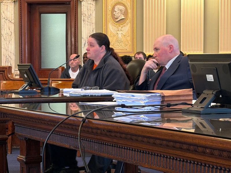 Melissa S. Jones pleaded guilty to involuntary manslaughter and drug trafficking charges during a hearing in Licking County Common Pleas Court on Monday, March 30, 2026.