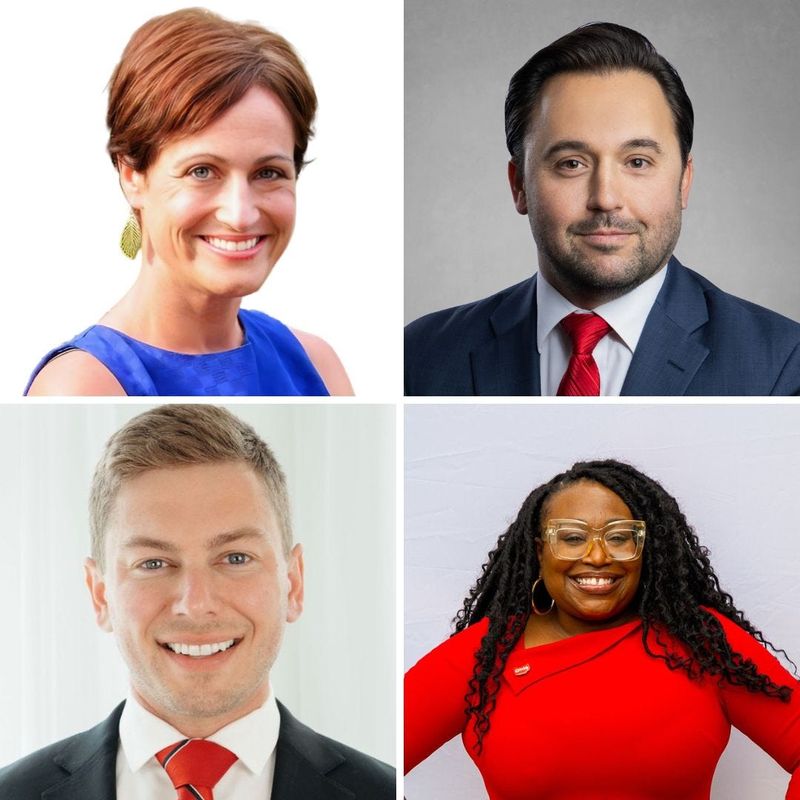 Holly Adams, Eric Conroy, Dr. Steven Erbeck and Rosemary Oglesby-Henry.