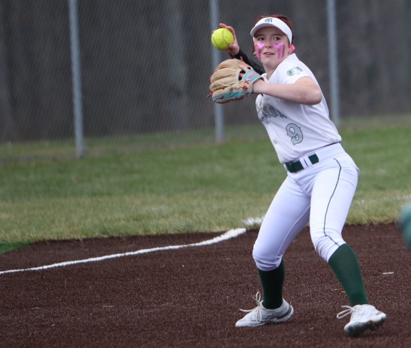 Madison's Lexi Lewis competed for the Rams during a doubleheader against Shelby on Saturday, March 28, 2026.