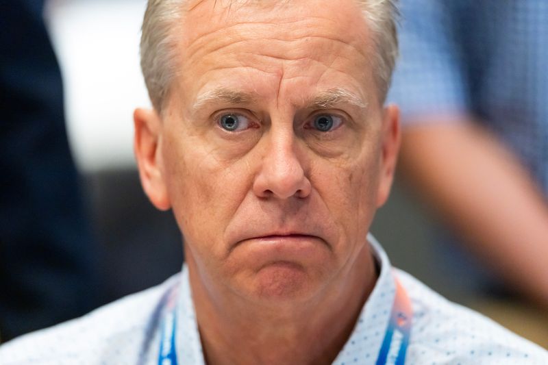 Cleveland Browns head coach Todd Monken listens to a question during the annual NFL league meetings, March 31, 2026, at the Arizona Biltmore in Phoenix.