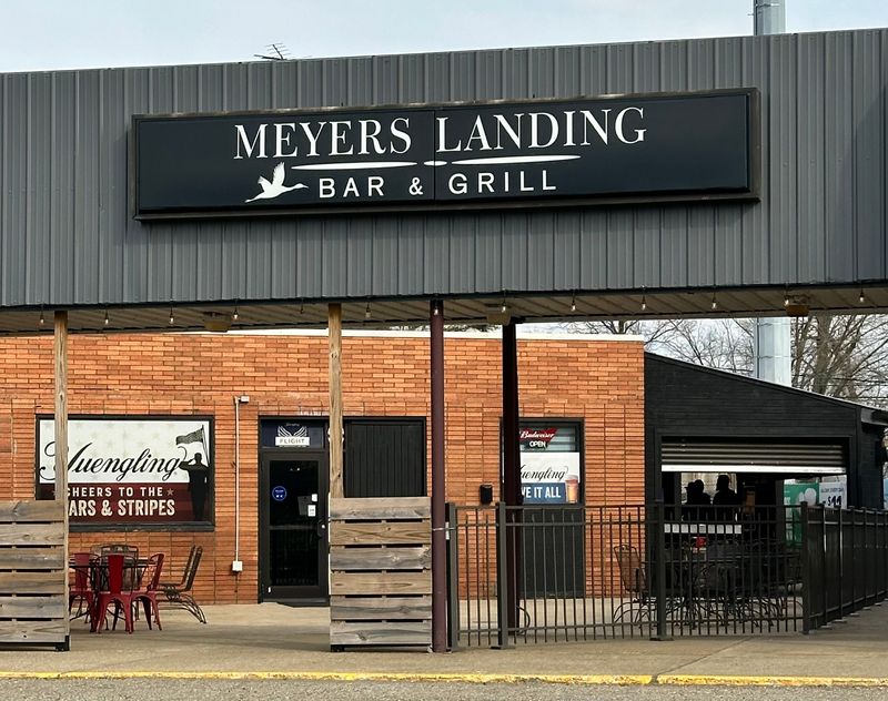 Meyers Landing Bar & Grill in Canton Township has a large patio area and a nicely sized bar area inside where customers can grab a beer with friends.