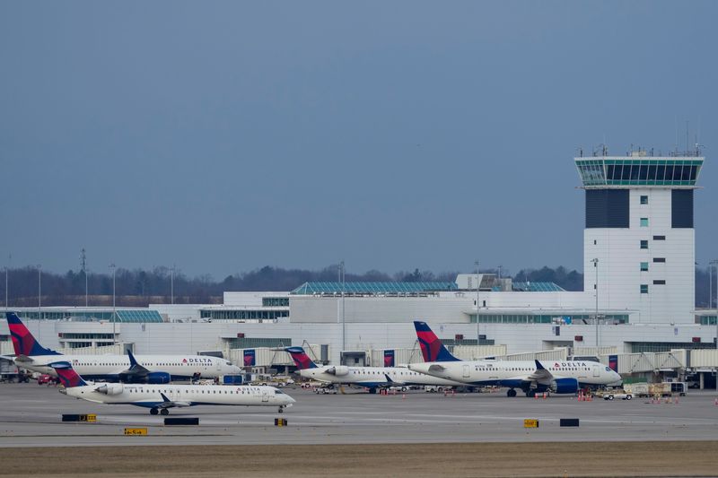 The airport control tower at Cincinnati/Northern Kentucky International Airport was evacuated twice due to fire alarms, the Federal Aviation Administration confirmed.