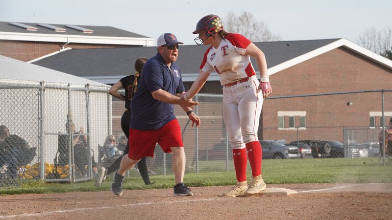 Talawanda's Audrey Hilbert is among the Southwestern Buckeye League's leaders with a .506 batting average, 36 RBIs and six home runs.