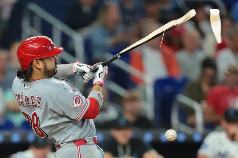 Cincinnati Reds third baseman Eugenio Suárez has not had a big season, but power is always a commodity at the trade deadline.