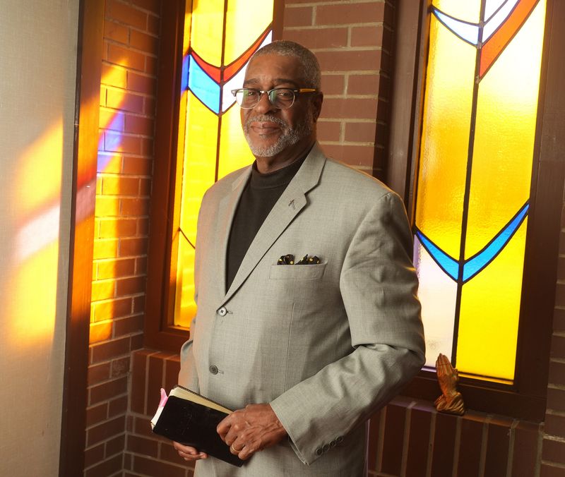 The Rev. Walter Arrington of People's Baptist Church in Canton says he doesn't use artificial intelligence.