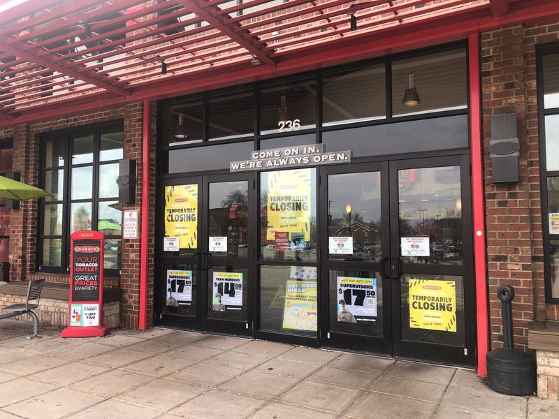 The Sheetz at 236 W. State St. in Alliance, across from the University of Mount Union, is getting a complete rebuild. A similar project took place in North Canton in 2025. The photo was taken March 31, 2026.