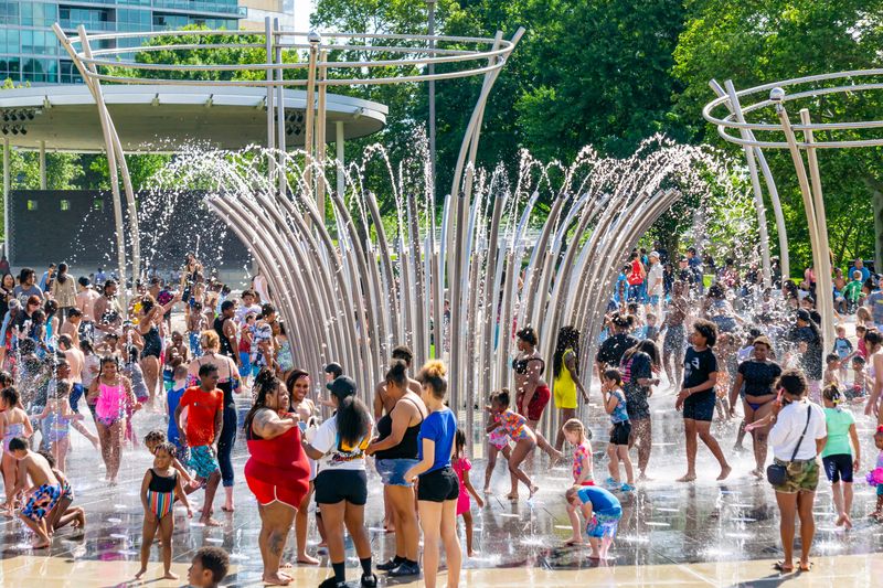 The Scioto Mile Fountain in Bicentennial Park will open for daily operations on May 22.