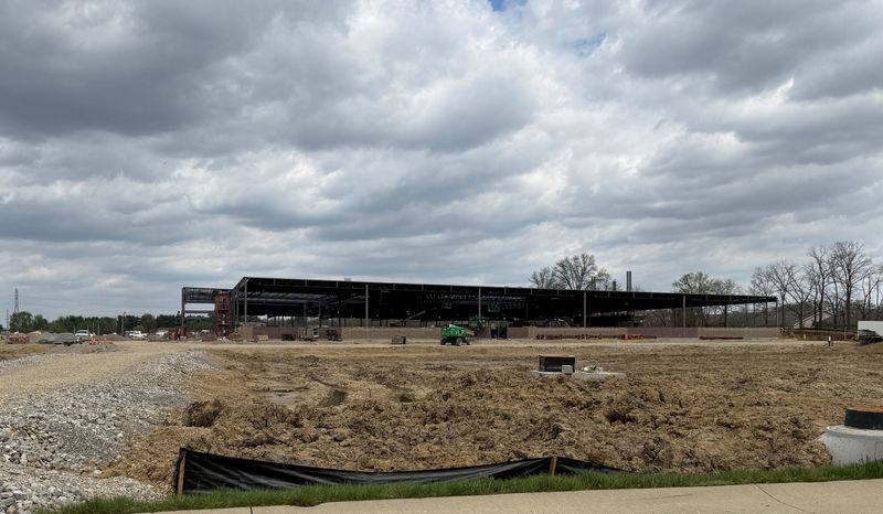 Kroger is building a new store in Canal Winchester on Diley Road as shown in this April, 13, 2026, photo. It is also renovating its East Main Street store in Lancaster.