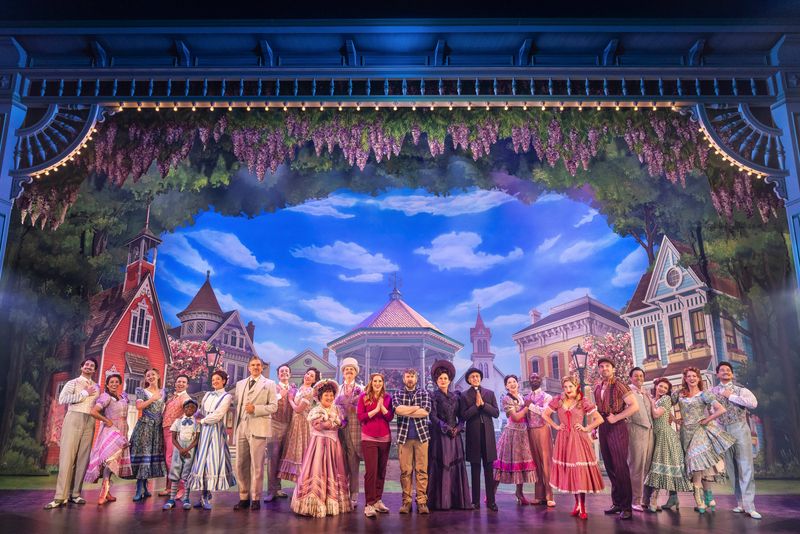 The cast of Broadway's "Schmigadoon."