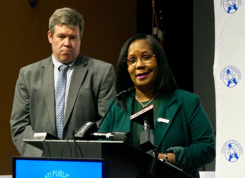 Cincinnati Public Schools Superintendent Shauna Murphy called the April 15 visit by Gratis police on behalf of ICE a "threat" and "alarming" during an April 16, 2026 news conference.